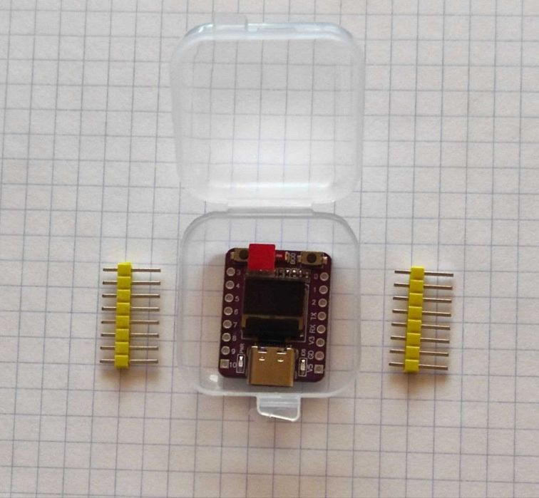 Płytka prototypowa ESP32-C3 Super Mini OLED 0.42'