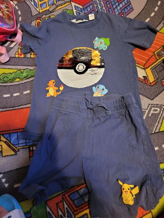 Zestaw Pokemon t-shirt i spodenki