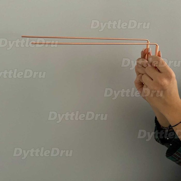 Біолокаційні рамки з чистої міді - Мідні рамки з мідними руківками