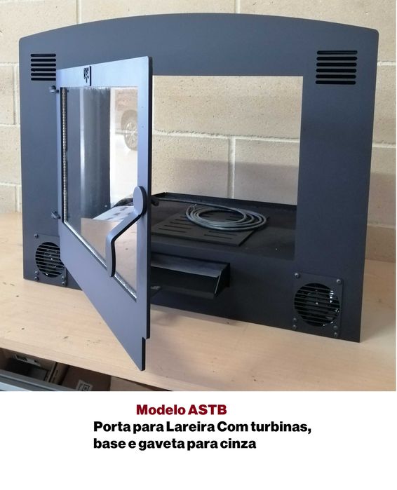 Porta para lareira e Recuperadores de calor (preços sob consulta)