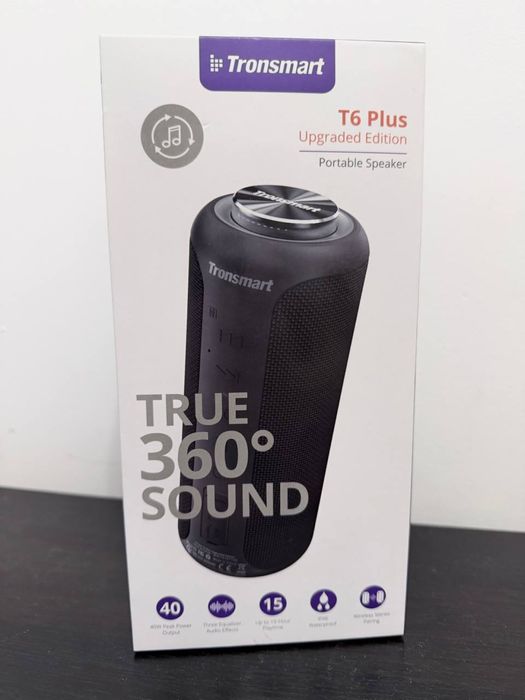 Колонка Tronsmart Element T6 Plus Upgraded Black