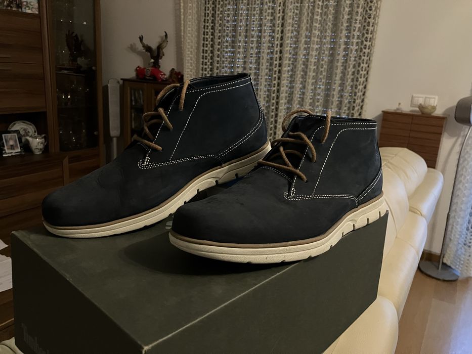 Botas Timberland Azuis em Nubuck | Tam 41 | C/Novas