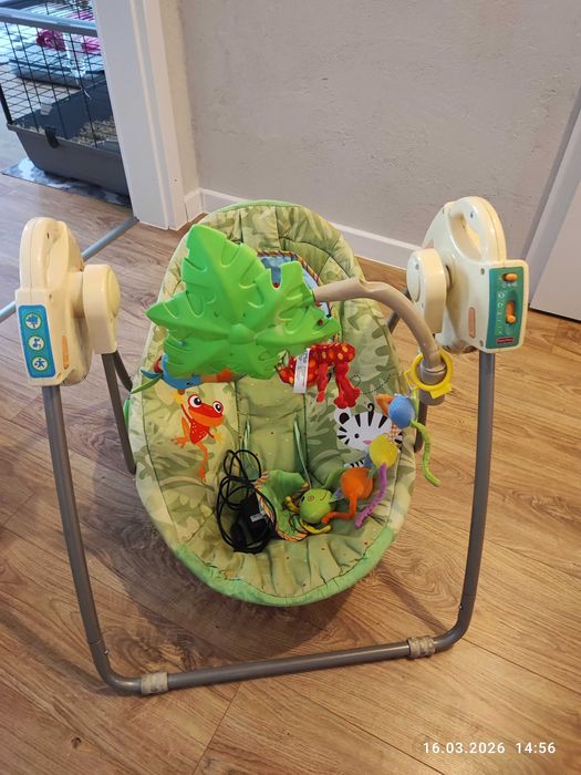 Bujaczek elektryczny Fischer Price rainforest