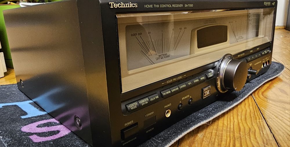 Technics SA-TX50 THX Amplituner AV+oryginalny pilot-bdb. stan