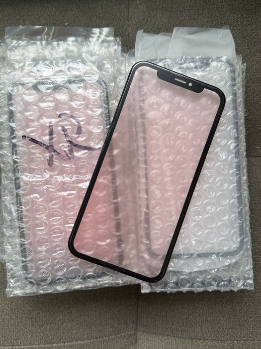 Скло сенсор для айфон переклейка дисплея запчастини xr 11 xs max 6/7/8