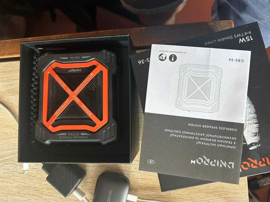 Bluetooth колонка Дніпро М