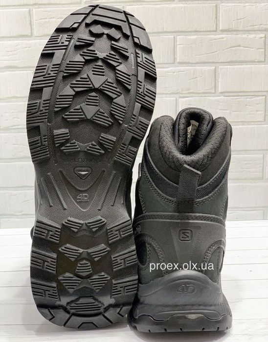 SALOMON Quest 4D Forces 2 Black | Тактические ботинки | GTX | ВСУ, полиция