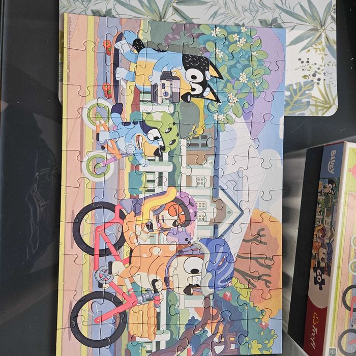 Puzzle blue 60 elementów