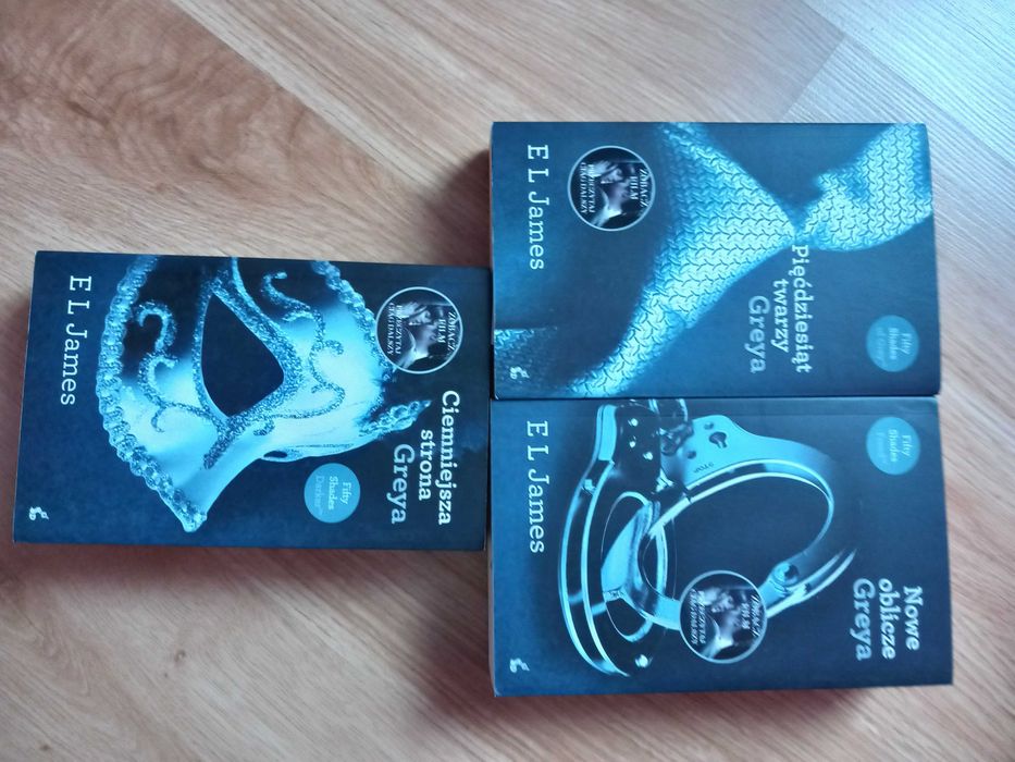 Pięćdziesiąt twarzy Greya - 3 książki