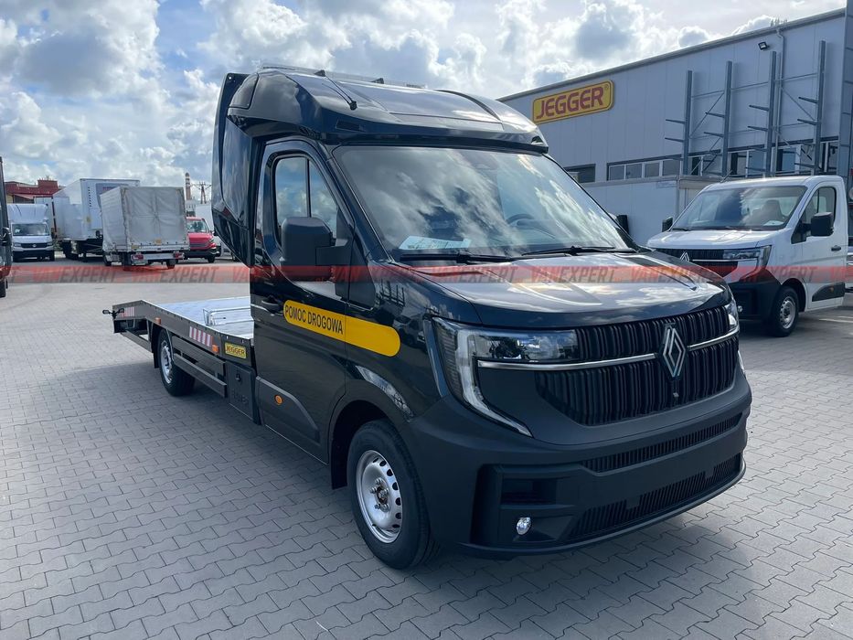 Renault MASTER LAWETA Z KABINĄ  Szary  Lub Biały - Finansowanie dla nowych firm - Zabudowa - Jegger