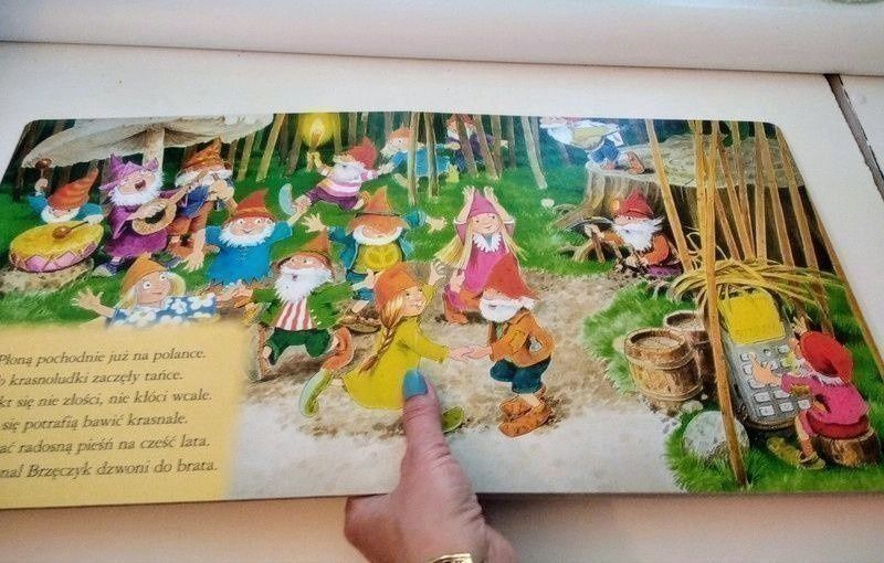 Wesołe Krasnoludki Przewoźniak Duża twarde strony