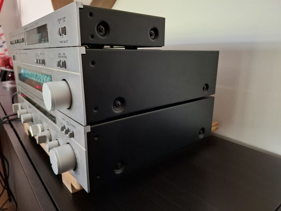 Aparelhagem Sanyo 3 modulos DCA 3510 + FMT 3510L + ET 3510