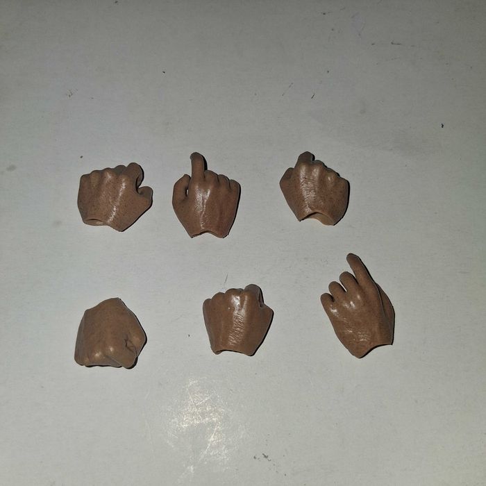 Conjunto maos  para figuras