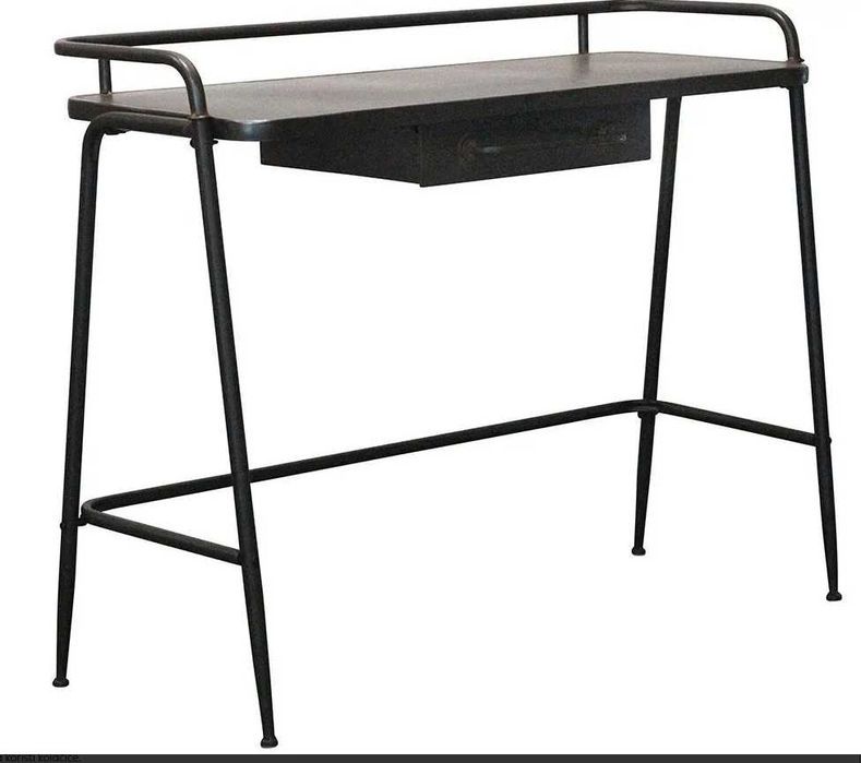 Consola Industrial em Metal com Gaveta – Estilo Moderno e Minimalista