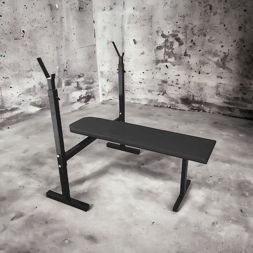 Лавка Скамья для жиму під штангу зі стійками регульована стойки