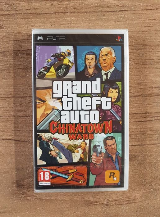 Nowa folia Gta Chinatown Wars gra na PSP