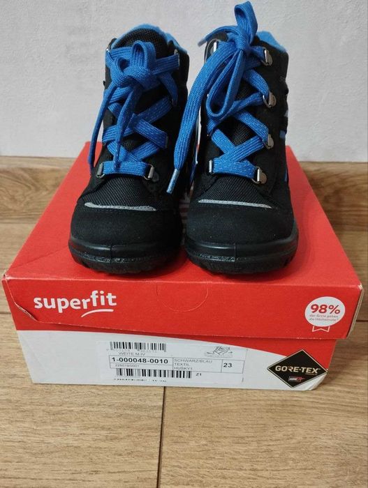 Нові черевики Superfit Husky з мембраною Gore-Tex, р.23.