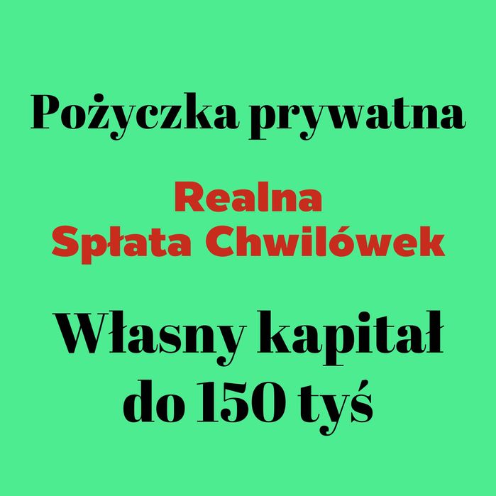 Pożyczka prywatna na WŁASNYCH zasadach [Bez BIK i KRD]