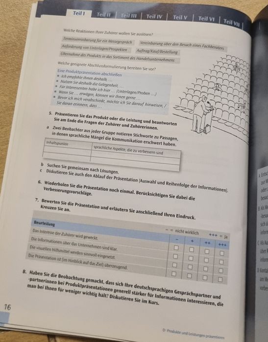 Niemiecki Erfolgreich bei Praesentationen Cornelsen B2-C1