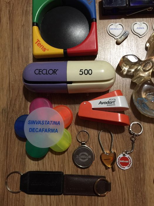 Lote de artigos de publicidade medicamentos - propaganda médica