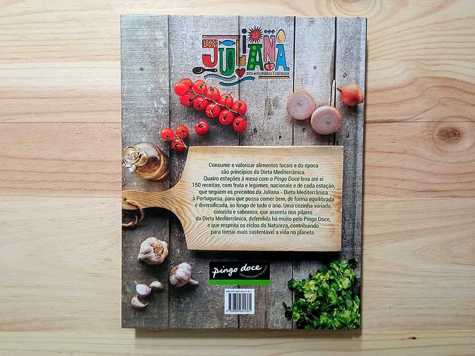 Livro "Quatro Estações - À Mesa Com O Pingo Doce"