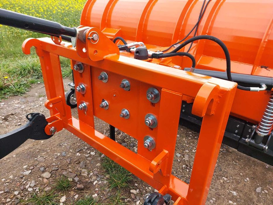 Plug Pług śnieżny pług komunalny kopiowanie terenu tuz led amortyzacj