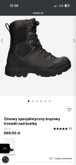 Buty Wojas z membrana izolacyjna