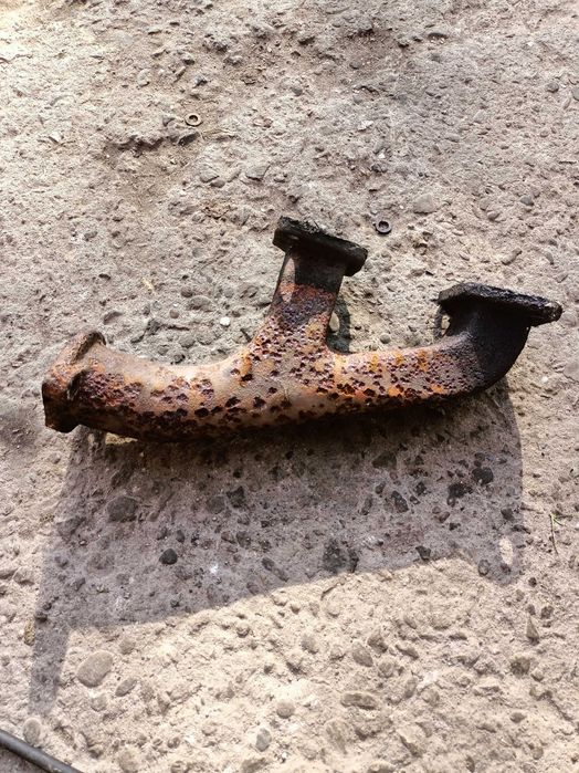 kolektor wydechowy boczny tłumik  ursus c330 c328 c325 oryginał