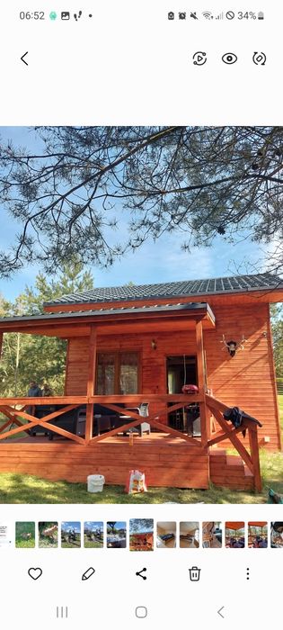 Noclegi, domek 4 lub 6 osobowy.