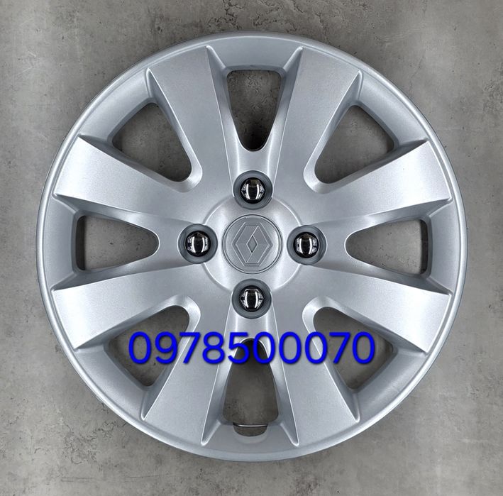 Колпаки R15 Renault Logan Megane Sandero Scenic Ковпаки Рено Логан