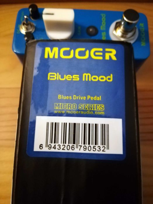 Mooer Blues Mood (é um BOSS BD-2 BLUES DRIVER com a Keeley mod)