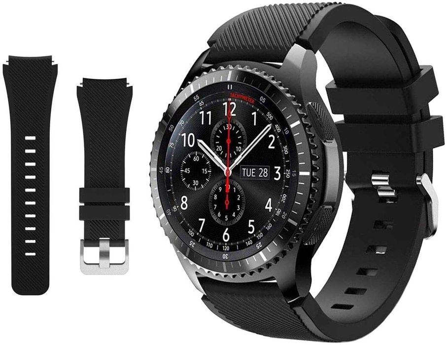 Bracelete 20mm silicone várias core e modelos - NOVAS