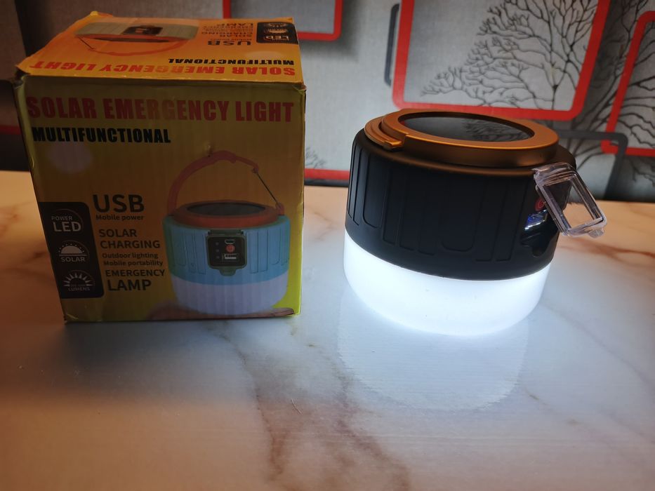 Кемпінгові лампа на акумуляторах з пультом