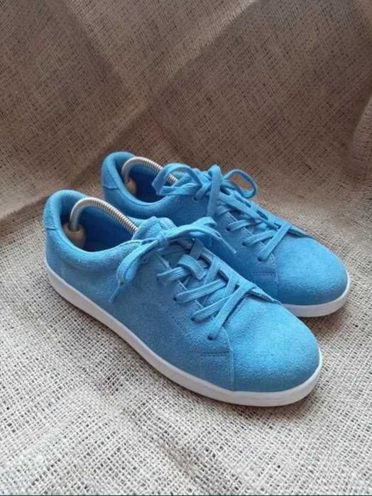 Кроссовки Hotter, кросівки Clarks натуральна замша, устілка 26.2 см