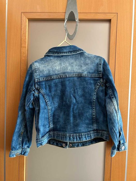 Casaco de ganga - tamanho 98/104