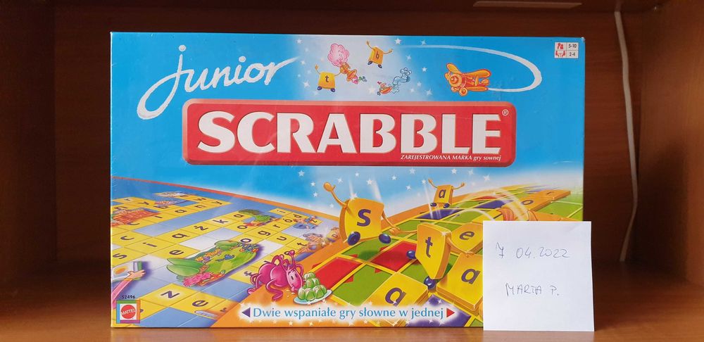 Scrabble Junior folia