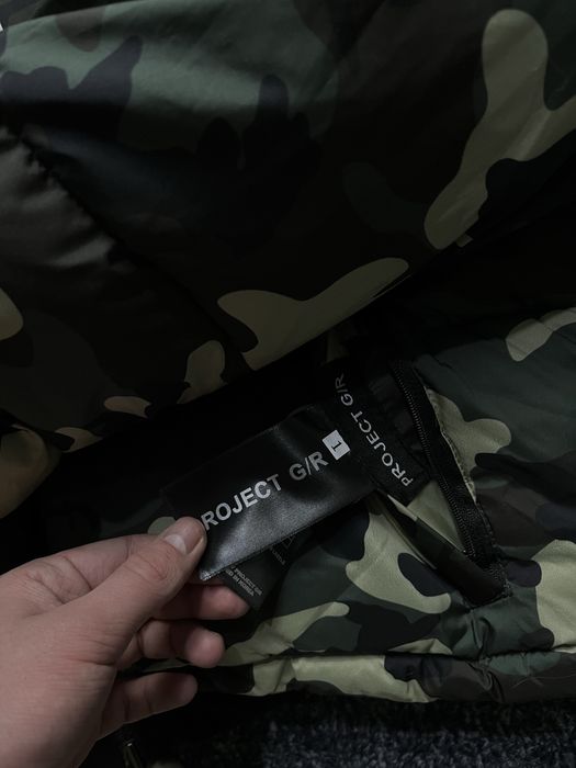Двухсторонний пуховик project g/r s m