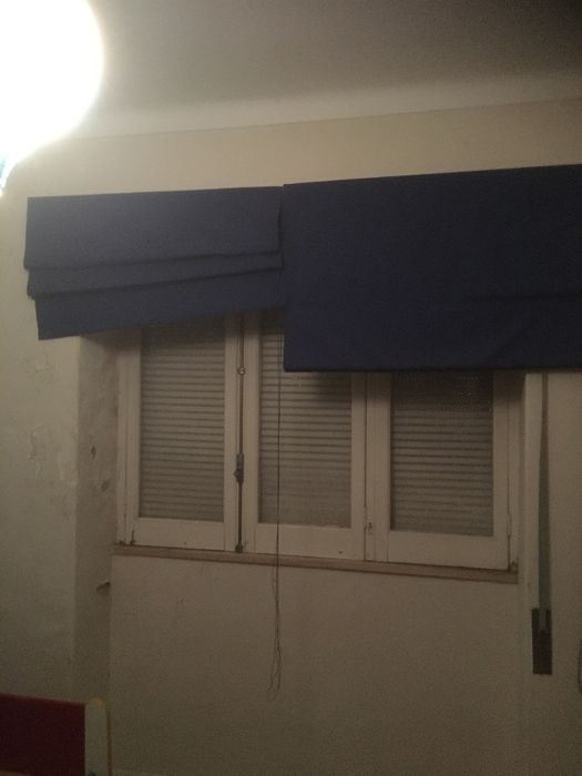 Estore/persiana 120X160 cor azul
