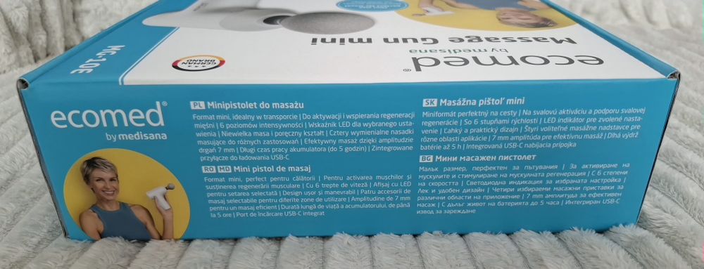 Nowy mini masażer ecomed by medisana