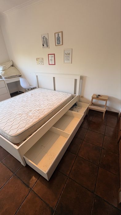 Cama Casal Gama Songesand IKEA