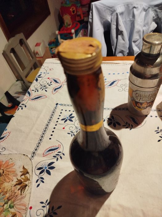 Garrafa vintage de ponche Nelson