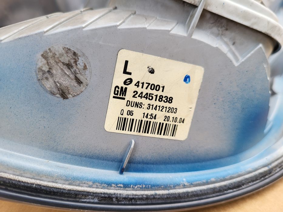 Lampa Lewa Tylna Lewy Tył Opel Astra H Kombi 2004 1.9 CDTi