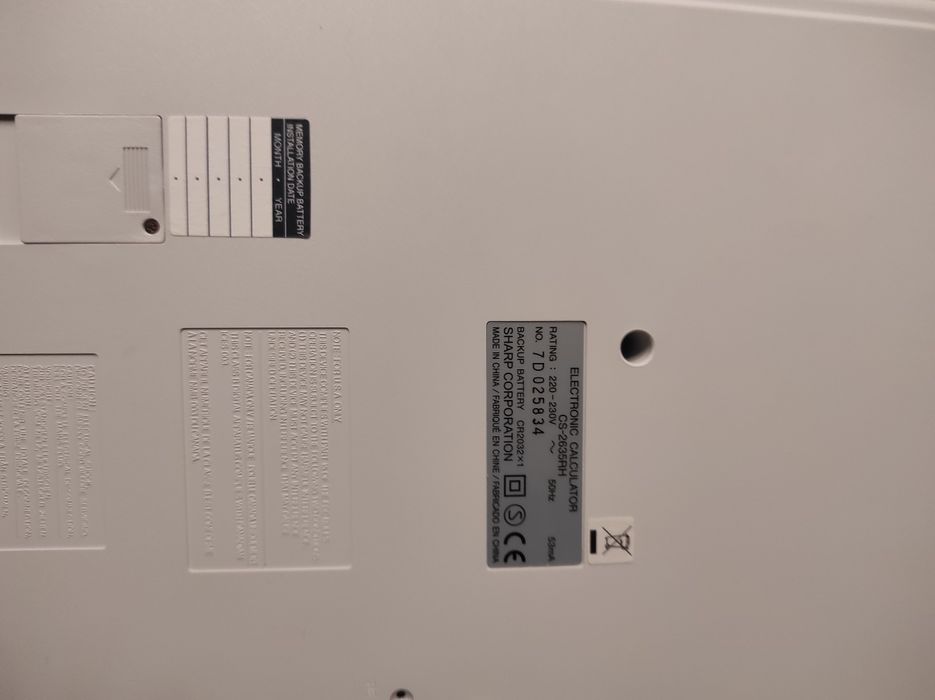 Máquina calculadora de impressão