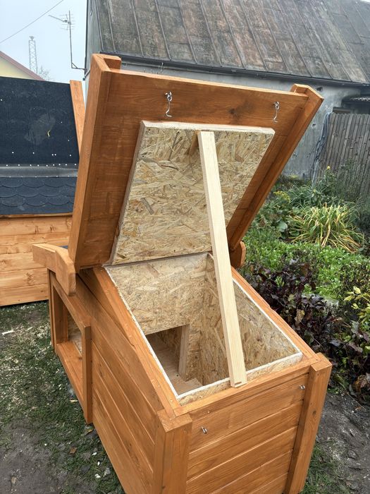 Buda dla psa ,otwierany dach,ocieplona