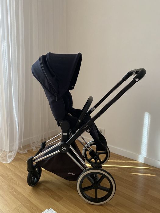 Cybex Priam 2 в 1 темно синя