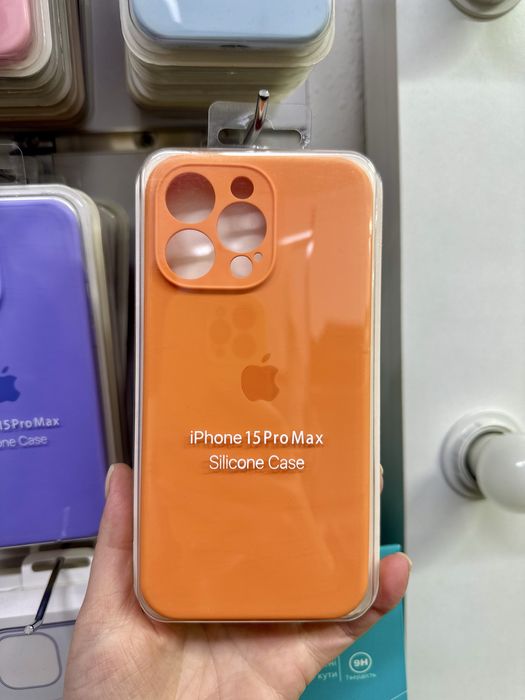 Силіконовий чохол на айфон 15 про макс, чехол чохол iPhone 15 pro max