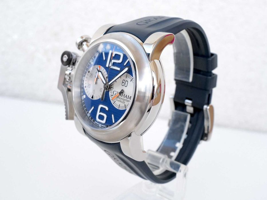 Graham Chronofighter Oversize Blue Dial 46mm