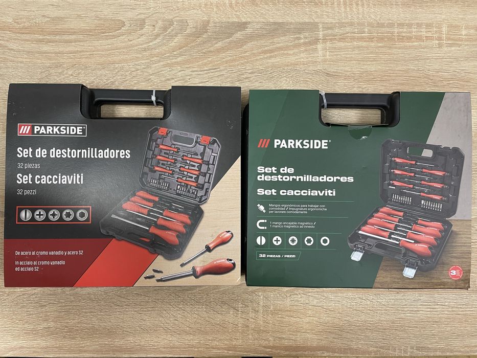 Набор отверток с битами в чемодане (набор 32 шт) PARKSIDE