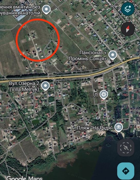 Продаж землі під будівництво. с.Тетерівка. Торг!