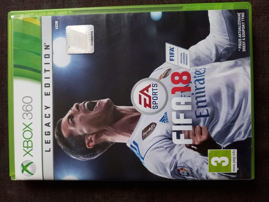 Gra Fifa 18 na konsolę xbox 360